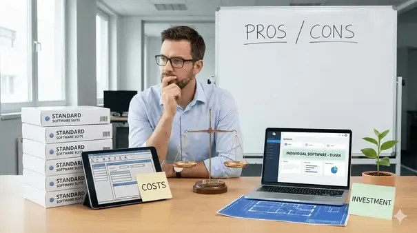  Standardsoftware vs. Individualsoftware – was lohnt sich wirklich für KMU?